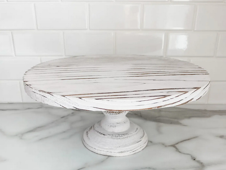 Farmhouse Cake Stand Christie Lights